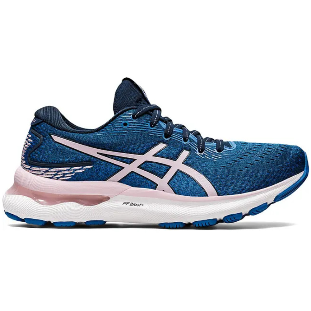 ASICS Women's Gel-Nimbus 24 French Blue/Barley Rose